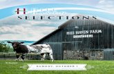 Hill haven selections - Hill Haven Shorthorns Hill Haven Selections Sale Hill Haven Bold 4X ... Barb 780 853 0621 dixonrobertc@gmail.com ... Charm 1E proves the potency