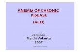 ANEMIA OF CHRONIC DISEASE (ACD) - Univerzita Karlovapatofyziologie.lf1.cuni.cz/file/213/anemia-of-chronic-disease... · Unofficial study material 1 ANEMIA OF CHRONIC DISEASE (ACD)