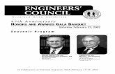 PROGRAM 2002 - Engineers' Council · 1 I am pleased to send warm greetings as you recognize National eek. Americans have always been innovators, pioneers, and explorers. Through their
