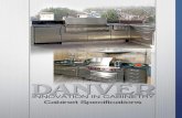 Cabinet Specifications - Danver Stainless Outdoor Kitchenscabinets.danver.com/Asset/cab_spec12pgweb.pdf · WIDTH 24” HEIGHT DOHC36 36" 1300 ... Finished Ends, Side and Rear Panels: