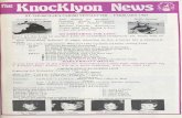 KnocKlyon News - South Dublin Librariessource.southdublinlibraries.ie/bitstream/10599/9302/3/Knocklyon... · KnocKlyon News ST. COLMCILLE' PARISS NEWSLETTEH -R FEBRUAR 198Y 5 Goodbye
