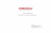 System Protect Software - Orion Power Systems Protect Software User Manual ... Solaris 10 for Intel/Sparc ... System Protect Software User Manual 11/49 alarm dialog or shut down the