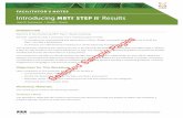 FACILITATOR’S NOTES Introducing MBTI STEP II Results Inside/41… ·  · 2018-03-02Sample Pages. FACILITATOR’S ... You will need to purchase an MBTI Step II assessment administration