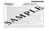 Name AmericA in Chapter 12 World WAr ii SAMPLEstores.jarrettpub.com/content/TXMUSH1877_CH12_sample.pdfthe Tuskegee Airmen, the Flying Tigers, ... What were the major effects of World