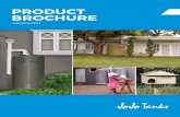 PRODUCT BROCHURE - JoJo Tanks · all horizontal tanks are available in water, chemical medium and chemical heavy tank height length width horizontal tanks. 125mm planter lid 125mm