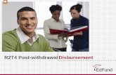 R2T4 Post-withdrawal Disbursement - CCCSFAAA Post-withdrawal . Disbursement. ... if it is a PLUS loan, ... may be beneficial to turn down all or a portion of the grant