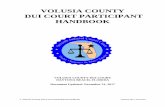 DUI COURT HANDBOOK - Seventh Judicial Circuit … and Services/DUI_Court_Handbook.pdf2 Volusia County DUI Court Participant Handbook updated 2017, November TABLE OF CONTENTS Table