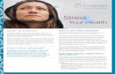 your health health effects of stress. ... such as cortisol and adrenalin ... epinephrine), into the bloodstream. these hormones increase your concentration, ...