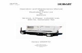 Operation and Maintenance Manual Illustrated Parts List ... · OM-2076D 080604 – Original Operation and Maintenance Manual with Illustrated Parts List for 90DZ20 90 kVA, 3 Phase,