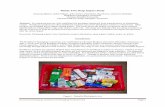 Plastic Tote Drop Impact Study - Institute of Packaging ... · Plastic Tote Drop Impact Study . Siripong Malasri, ... Packaging, plastic totes, ... case was also considered to provide