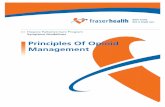 Principles Of Opioid Management - Fraser Health cross-tolerance clinicians should consider reducing the dose by 20 to 25% when ordering.(1) Principles Of Opioid Management Hospice