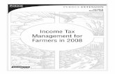 INCOME TAX MANAGEMENT Table of Contents TAX MANAGEMENT ... Gerry Harrison, Laura Hoelscher, Jess Lowenberg-DeBoer, Alan ... Dividends received from qualified domestic