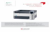 PRINT A GREAT PRINTER - Alloys · A GREAT PRINTER WITH A SMALL FOOTPRINT. The ECOSYS P3050dn will be a welcome addition to the team in many ... PF-3100 …