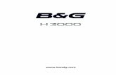 H3000 Instrument Handbook HB-3000-05 - United … Instrument Handbook HB-3000-05 3 CONTENTS B&G Notiﬁ cation 8 Liability and Safety Warnings 9 About B&G ...