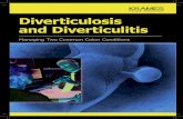 Diverticulosis and Diverticulitis - Home | Blue Cross … and Diverticulitis ... Barium Enema Barium highlights your colon, ... colostomy is needed to create a tem-