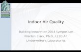 Indoor Air Quality - c.ymcdn.com · Indoor Air Quality ... •Many synthetic products and global supply chain ... 2-butoxy Ethanol 55.0 X X X X X X Butanal 54.5 ...