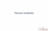 Fissure sealants - PDWGpdwg-ng.org/materials/Fissure sealant.pdf · Introduction •Fissure sealants are resin that are applied to the occlusal surfaces of teeth with the objective