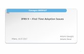 IFRS 9 First Time Adoption Issues - assifact.itassifact.it/wp-content/uploads/2017/07/IFRS-9-nel-Factoring... · 3 Il presente documento si pone l’obiettivo di rappresentare: •