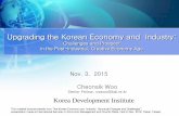 Upgrading the Korean Economy and Industry · Upgrading the Korean Economy and Industry: ... LG Electronics (194), ... •EducationㆍHRD Investment IT-readiness