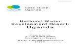 National Water Development Report: Uganda - protos.ngo · HRD Human Resource Development ... LG Local Government ... Animal Industries and Fisheries MDG Millennium Development Goals