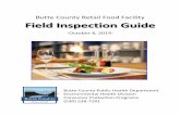 Butte County Retail Food Facility Field Inspection Guide County Retail Food Facility Field Inspection Guide -October 8, ... Analysis Critical Control Point (HACCP) ... the dishwasher