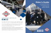 VRE Rider's Guide - Virginia Railway Express RiderGuide2015.pdf2 3 NO SMOKING Smoking, e-cigarettes and vaporizers are not permitted on board. Smoking is also limited to the first