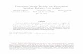 Compulsory Voting, Turnout, and Government … · Compulsory Voting, Turnout, and Government Spending: Evidence from Austria Mitchell Ho man University of Toronto Gianmarco Le on