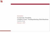 Presentation: Corporate Taxation Chapter Four ... 4.pdf · Corporate Taxation Chapter Four: Nonliquidating Distributions ... Corporate Dividend Policy p.156 Why pay ... (next slide)?