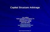 Capital Structure Arbitrage - Supercc · Capital Structure Arbitrage ... that when an arbitrage trade is easily accessible the returns will diminish. ... requires new models and sophisticated