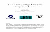 LBNE Tank Purge Pressure Drop Calculation - … · 1 LBNE Tank Purge Pressure Drop Calculation Jeremiah Afolabi Vanderbilt University SIST 2014, Fermi National Accelerator Laboratory