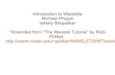 Introduction to Wavelets Michael Phipps Vallary …cs.fit.edu/~dmitra/SciComp/13Spr/VM-Wavelets.pdfIntroduction to Wavelets Michael Phipps Vallary Bhopatkar *Amended from “The Wavelet