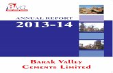 ANNUAL REPORT 2013-14 - Barak Valley Cements Reports/Barak Report 2014.pdf · Annual Report 2013-2014 ... Analysis Report Corporate Governance Report 12 Independent Auditor's Report
