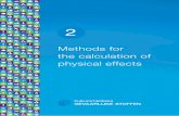 Methods for calculation of physical effects · CPR issued several publications, ... evaluation of recent literature on models for the calculation of physical effects of the release