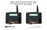 MeshGuard LEL & CO2 IR User's Guide - RAE Systems · 6.3.1 Sensor Raw Count ... MeshGuard LEL IR single combustible-gas LEL (Lower Explosive Limit) monitor and the MeshGuard CO2 IR