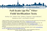 Full-Scale Up-Flo Filter Field Verification Testsrpitt.eng.ua.edu/Presentations/Urban_water_Modeling_Conferences_in... · Full-Scale Up-Flo® Filter Field Verification Tests . Yezhao
