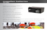 August 18 2015 - Magellan Powermagellanpower.com.au/pdf/001-MP12033Email.pdf · standards, such as IEC896-2, BS6290-4, Eurobat Guide. magellan batteries MP12033. PERFORMANCE CHARACTERISTICS