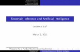 Uncertain Inference and Artificial Intelligence¬cial Intelligence Probabilistic Inference Inferential Models Benchmark Problems Uncertain Inference and Artiﬁcial Intelligence Chuanhai