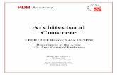 Architectural Concrete - PDH Academy€¦ · Architectural Concrete 3 PDH / 3 CE Hours / 3 AIA LU/HSW Department of the Army U.S. Amy Corps of Engineers PDH Academy PO Box 449 Pewaukee,