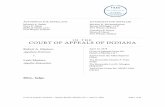 IN THE COURT OF APPEALS OF INDIANA - secure.in.gov · costs, the husband to pay $ ... March of 2014, Wife filed a motion for attachment, seeking to attach Husband’s 40% share of