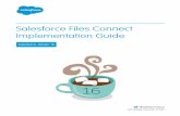 Salesforce Files Connect Implementation Guide · Salesforce Files Connect Implementation Guide Salesforce, ... Create an Authentication Provider for SharePoint Online or OneDrive