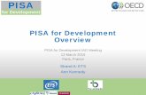 PISA - OECD.org - OECD · Overview of PISA for Development Assessment Instruments Translation, Adaptation, and Verification NPM Perspectives Target Population and Sampling