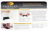 Foot & Ankle Solutions - Corflex Inc: Home & Ankle Solutions ... Constructed from durable black tricot with brushed tricot lining and removable plastic stays > > > Product Number 2XS