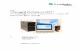 Study Managed Workplaces 2015 An ecological and ... EXECUTIVE SUMMARY Managed Workplaces 2015 1 As at: 12 March 2015 FINAL REPORT ©Fraunhofer UMSICHT 1 Executive summary The greenhouse