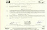 LOM 03ATEX2034 - CROUSE-HINDS OFICIALJ. M. MADARIAGA (At) SCHEDULE (A2) EC-Type Examination Certificate: LOM 03ATEX2034 (A3) Description of equipment or protective system Cilindrical