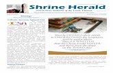 Shrine Herald · Shrine Herald Royal Oak, MI ... Vicki Niebrzydowski and Alberto Ballon ... Servers Brandon Whitmore, Robby Zink Wednesday, April 29