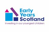Early Years Scotland College Development Network ... · Outline of Aberdeen ELC Trial • 2 Venues: Manor Park Learning Centre and Kirkhill Primary School • One venue is (am) provision
