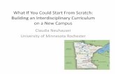 Claudia Neuhauser University of Minnesota Rochesterstatic.colostate.edu/client-files/reinventioncenter/... ·  · 2017-11-10Claudia Neuhauser University of Minnesota Rochester. ...