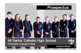 All are welcome at All Saints - All Saints' Catholic High ... All are welcome at All Saints ... promote this by asking all pupils to read silently ... FLY AS HIGH AS YOU CAN