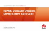 HUAWEI OceanStor Enterprise Storage System … clone, copy, remote replication ... The Competitors of HUAWEI OceanStor Enterprise ... Overall Sales Strategy The OceanStor Enterprise