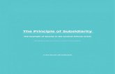The Principle of Subsidiarity - CMIcmi.fi/wp-content/uploads/2017/03/Principle_of_Subsidiarity_ECCAS... · ECCAS and CMI developed a case study on the ... The principle of subsidiarity
